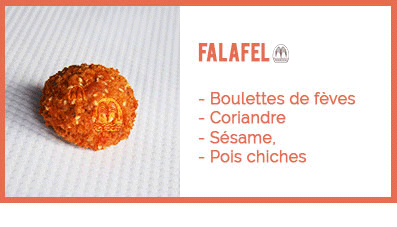 FALAFEL - 1.50€ / pièce falafel"
